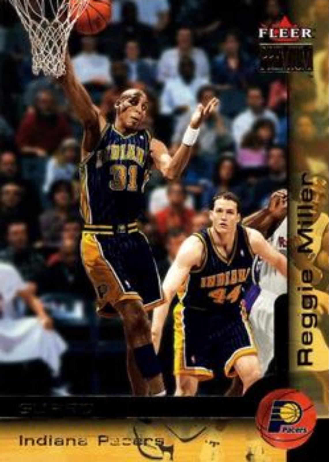 Reggie Miller #62 2000-01 Fleer Premium Basketball