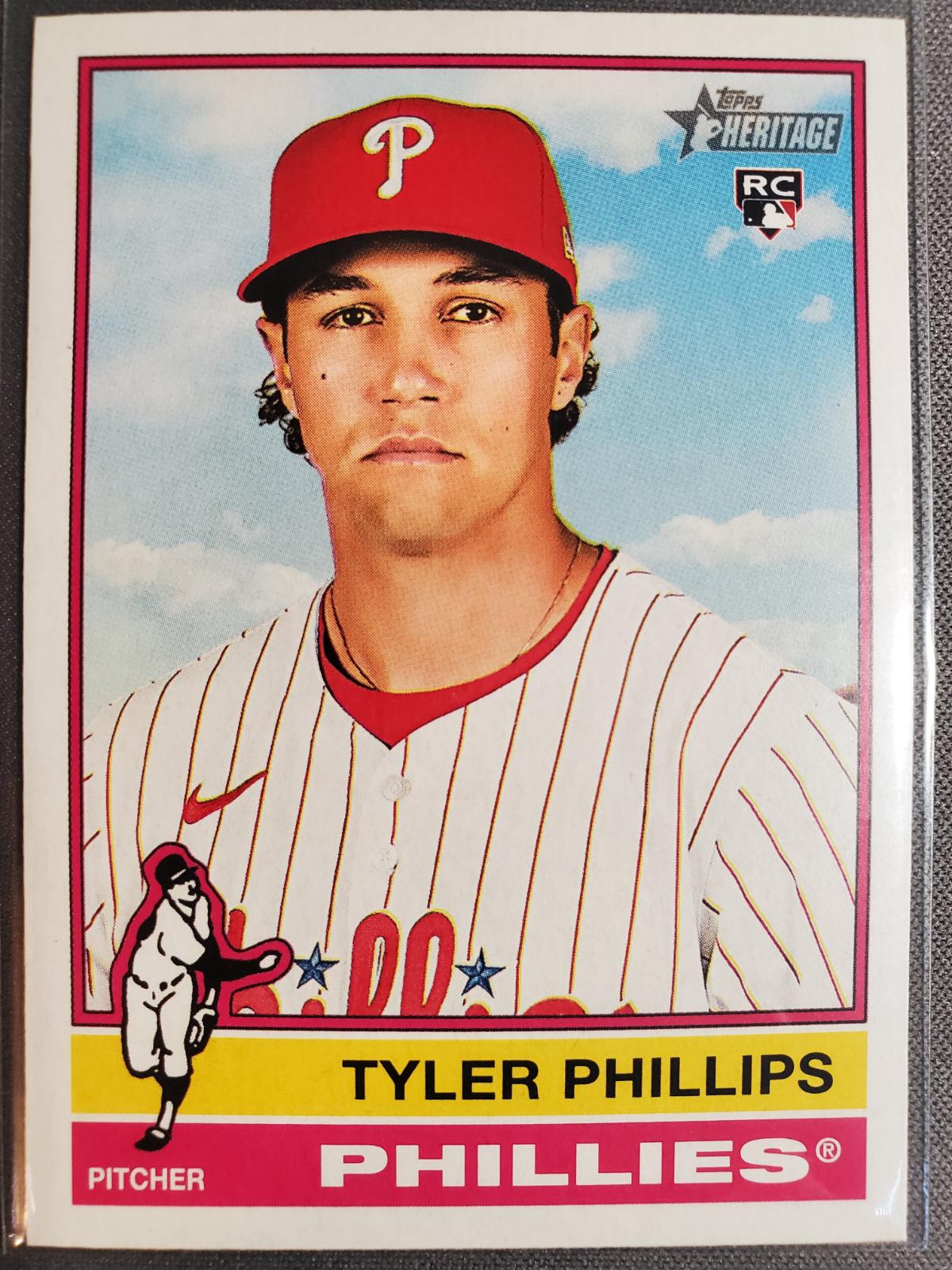 Tyler Phillips #17 Baseball Cards 2025 Topps Heritage