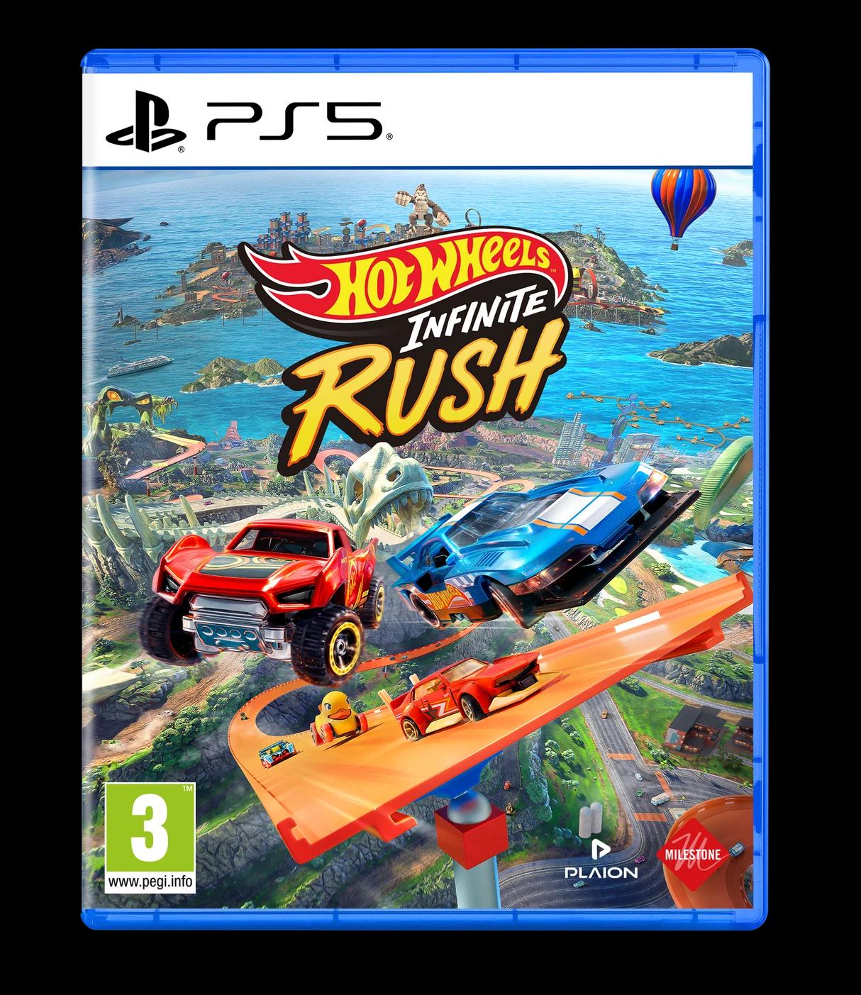 Carátula de Hot Wheels Infinite Rush para PS5 (edición PAL España)