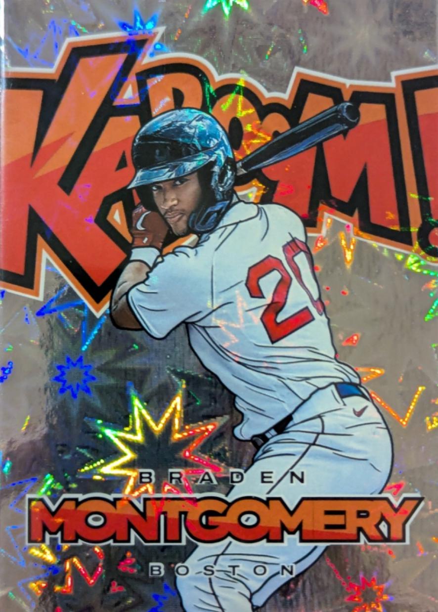 Braden Montgomery #10 2024 Panini Prospect Edition Baseball Kaboom!