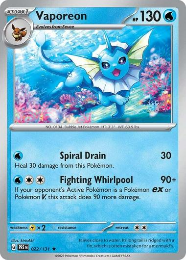 Vaporeon #22 Cover Art