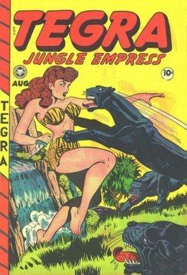 Tegra, Jungle Empress #1 (1948) Comic Books Tegra, Jungle Empress