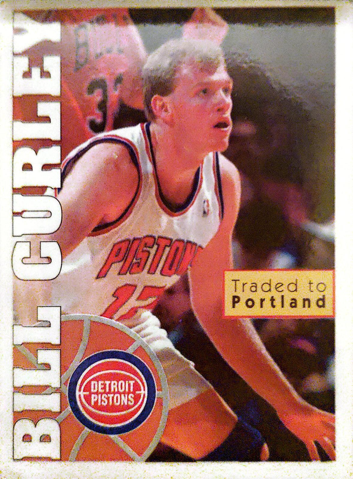 Bill Curley #100 1995 Panini Stickers Basketball