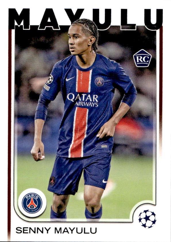 Senny Mayulu #173 Soccer Cards 2024 Topps UEFA
