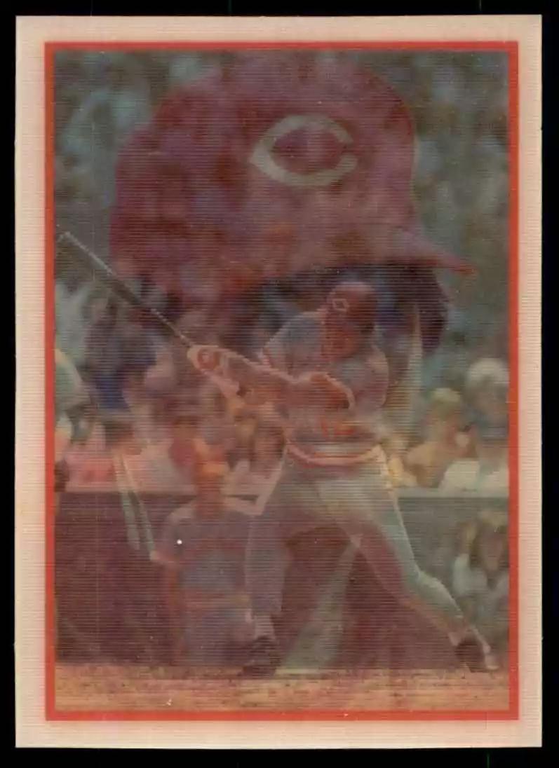 Pete Rose #25 Baseball Cards 1987 Sportflics