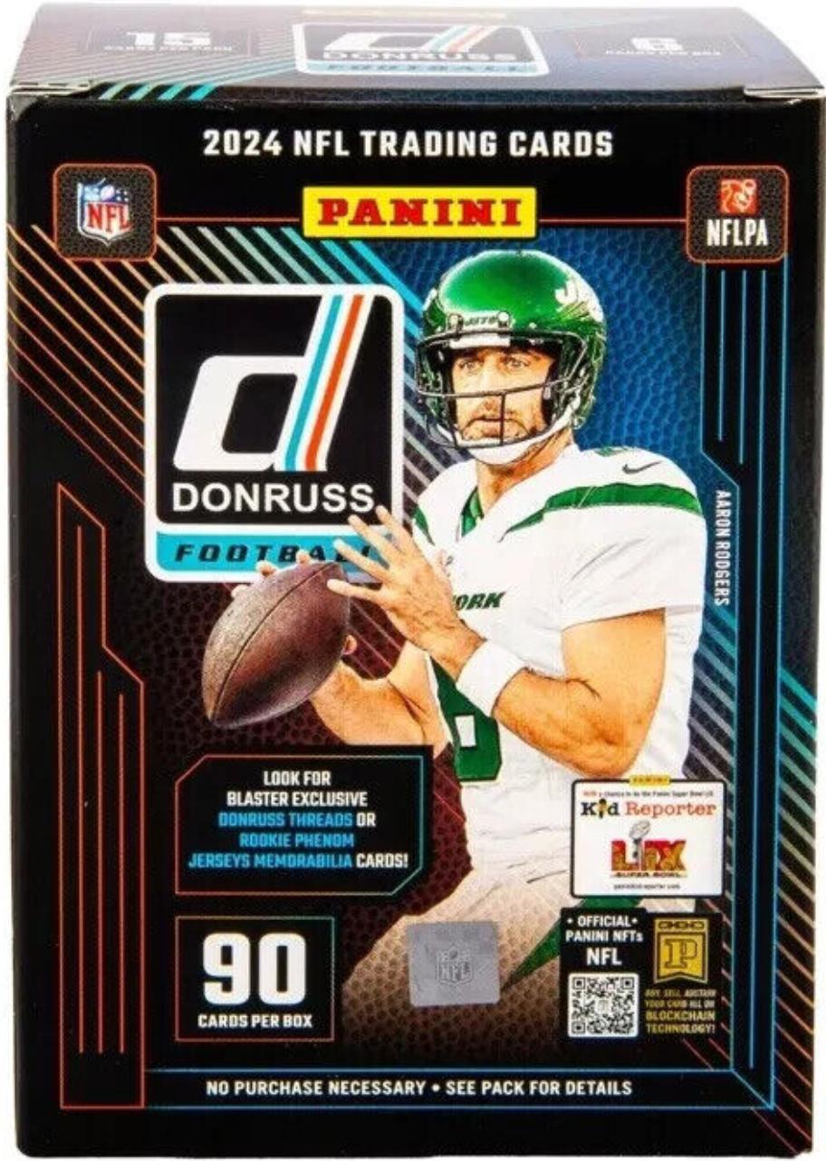Blaster Box Football Cards 2024 Panini Donruss
