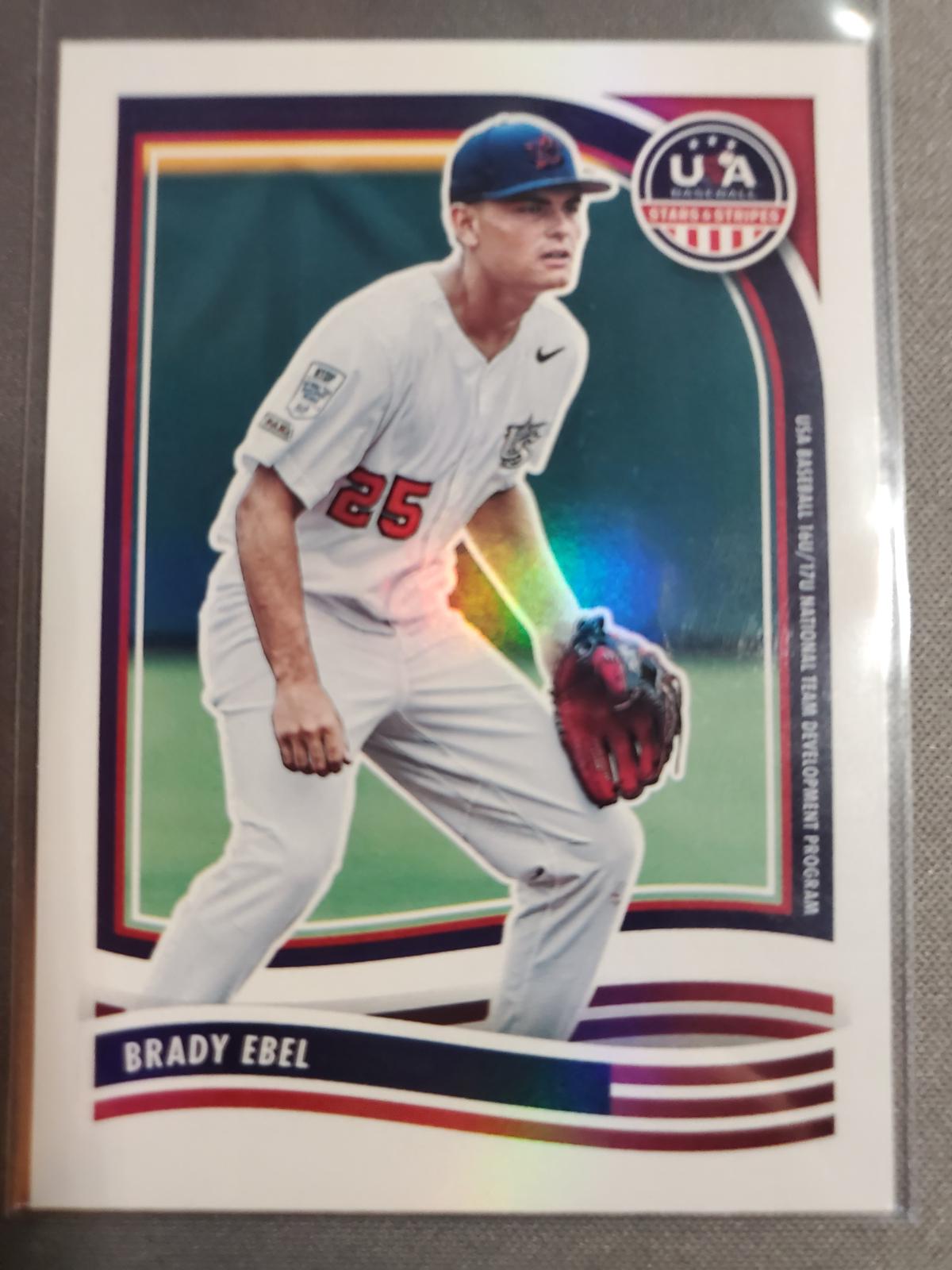 Brady Ebel #142 2024 Panini Stars & Stripes Baseball