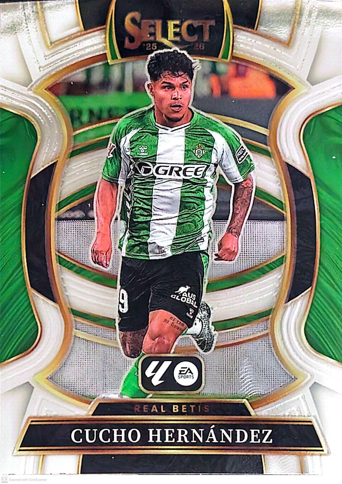 Cucho Hernandez #27 2025 Panini Select LA Liga