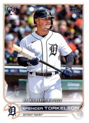 Spencer Torkelson #US79 Baseball Cards 2022 Topps Update