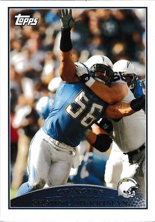 Shawne Merriman #11 Football Cards 2009 Topps