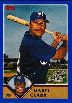 Daryl Clark #298 Baseball Cards 2003 Topps
