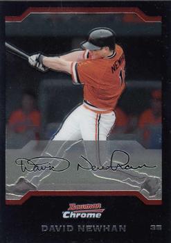 David Newhan #2 Baseball Cards 2004 Bowman Chrome Draft Picks