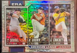 American League Leaders ERA