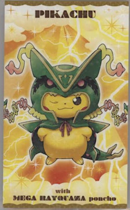 Rayquaza Poncho Wearing Pikachu Prices | Pokemon Promo | Pokemon Cards