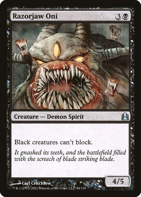 Razorjaw Oni (Magic Commander)