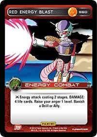 Red Energy Blast S60 Dragon Ball Z Premier Set