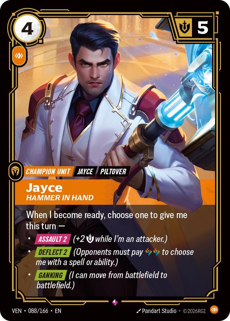 Jayce, Hammer in Hand (Riftbound Vendetta)