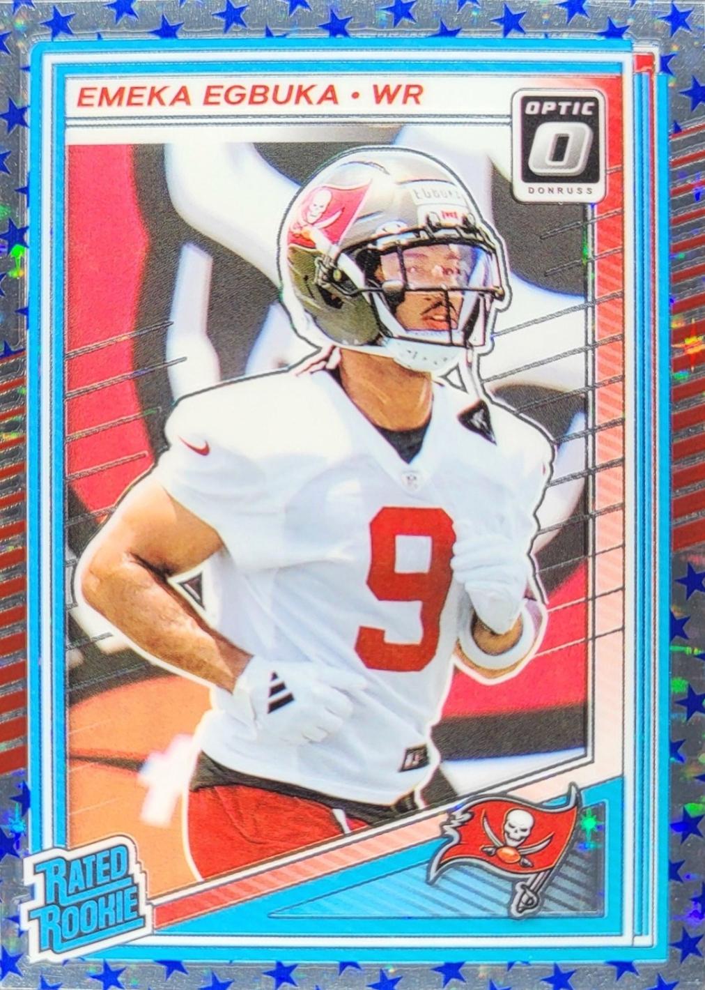 Emeka Egbuka [Stars] #265 Prices | 2025 Panini Donruss Optic | Football ...