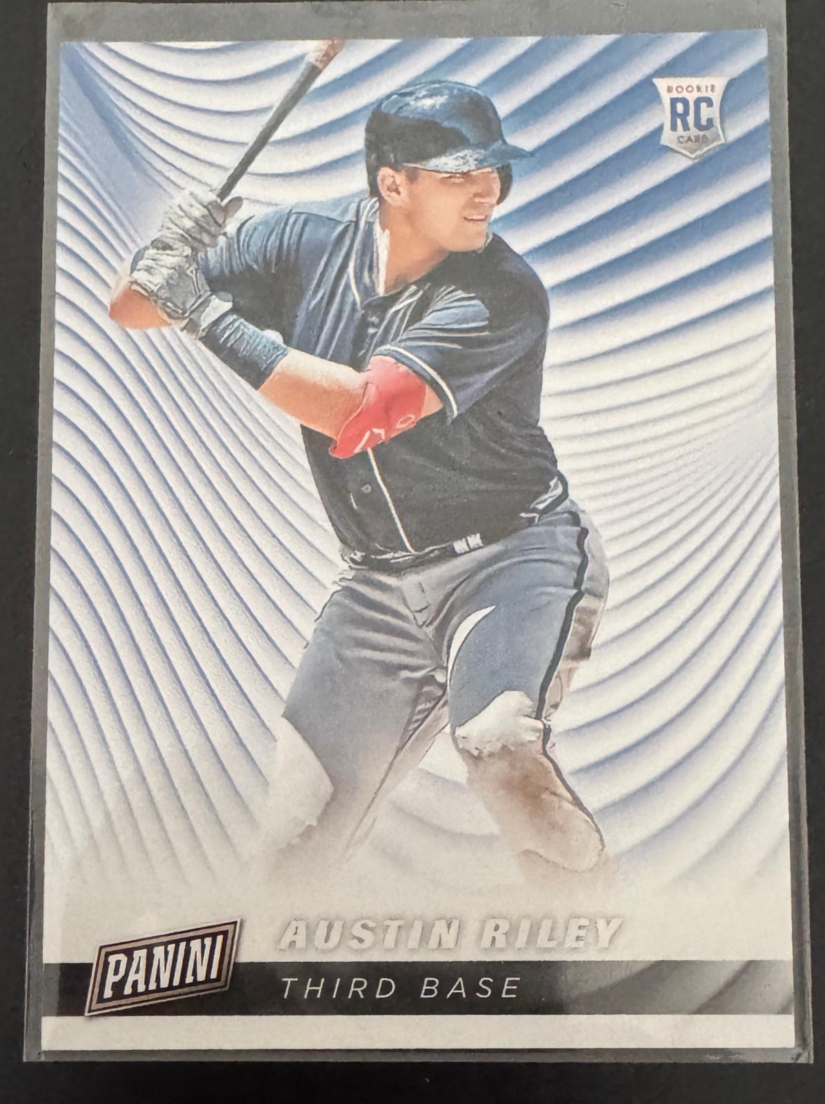 Austin Riley #10 Baseball Cards 2019 Panini Cyber Monday