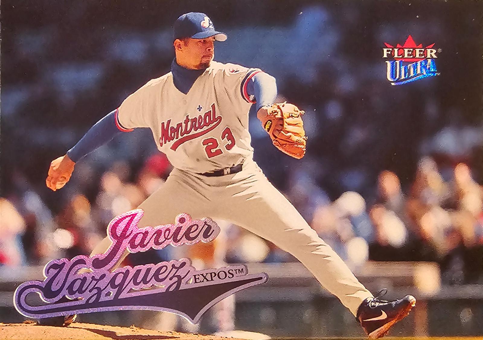 Javier Vazquez #74 Baseball Cards 2004 Ultra