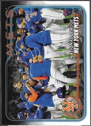 New York Mets #557 Baseball Cards 2024 Topps