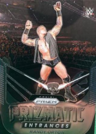 Randy Orton #26 Wrestling Cards 2022 Panini Prizm WWE Prizmatic Entrances