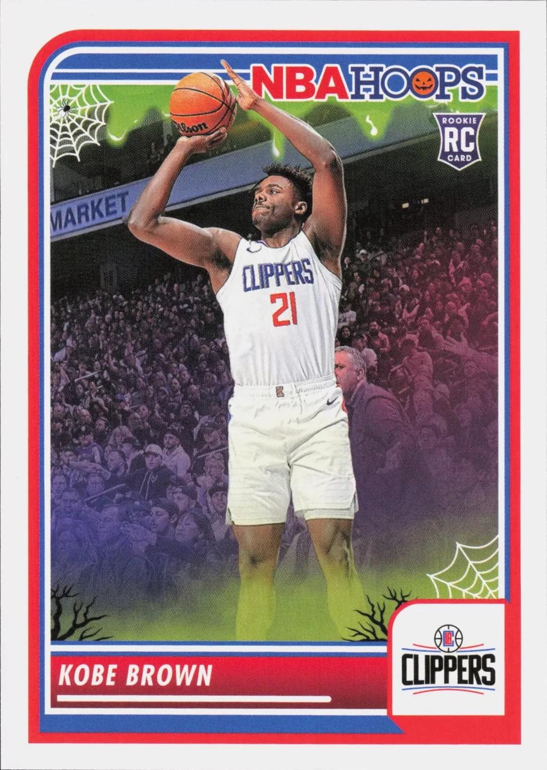 Kobe Brown #55 Basketball Cards 2023 Panini Haunted Hoops