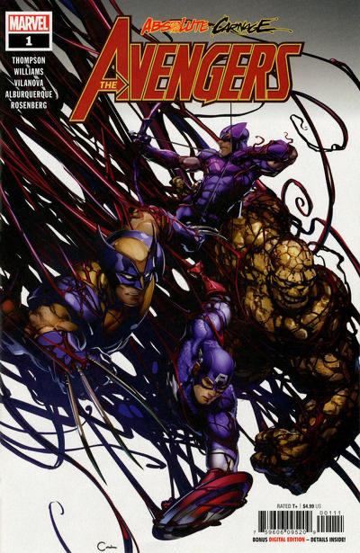 Absolute Carnage: Avengers #1 (2019) Comic Books Absolute Carnage: Avengers