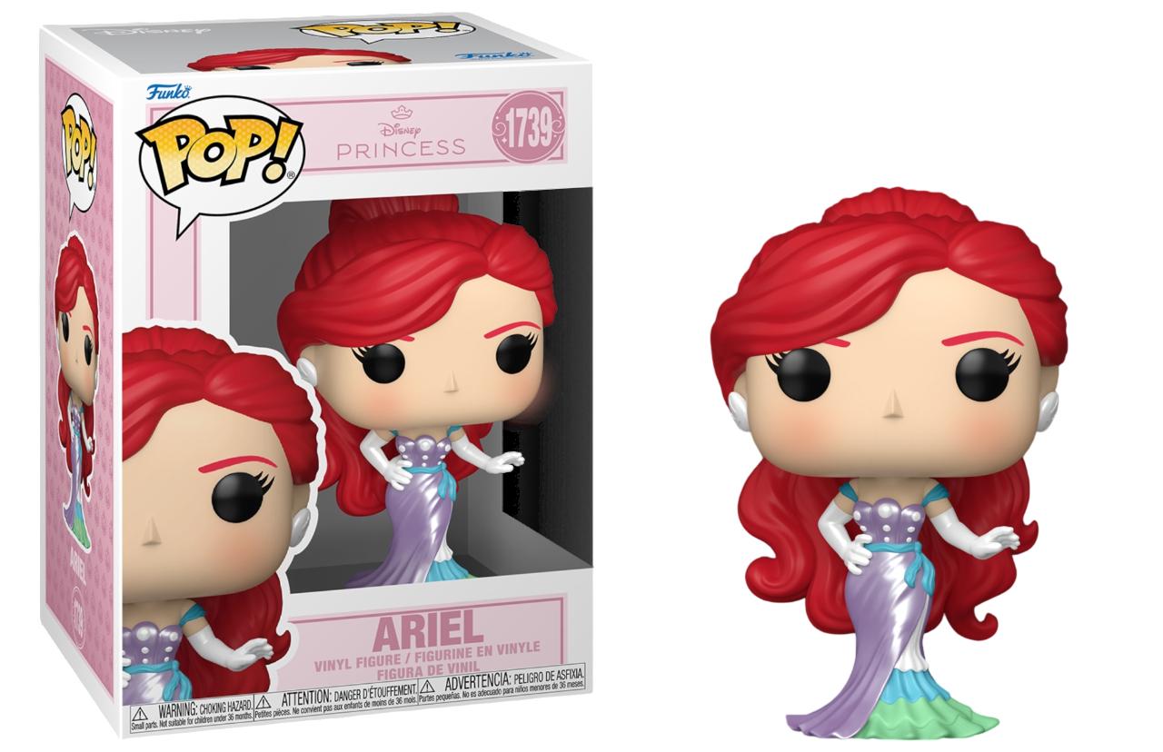 Ariel #1739 Disney Princess Funko Pop box and figure