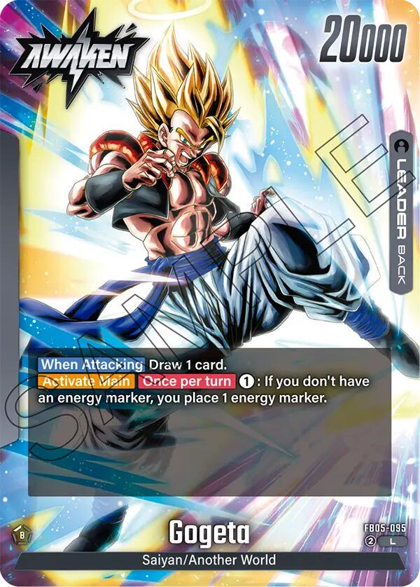Gogeta FB05-095 Dragon Ball Fusion World New Adventure