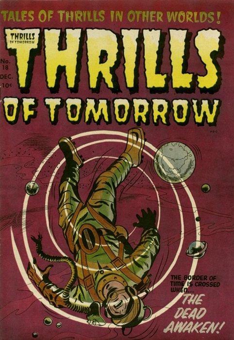Thrills Of Tomorrow #18 (1954) Comic Books Thrills of Tomorrow