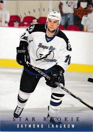 Daymond Langkow #270 Hockey Cards 1995 Upper Deck