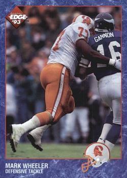Mark Wheeler #235 Football Cards 1993 Collector's Edge