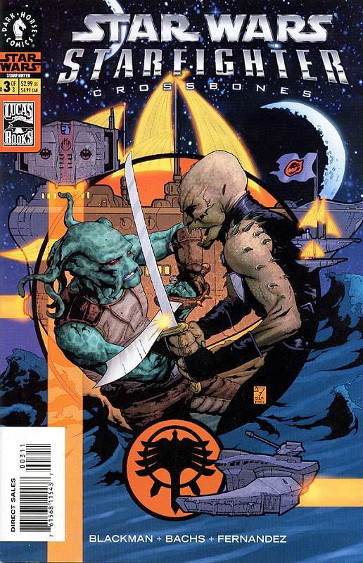 Star Wars: Starfighter - Crossbones #3 (2002) Comic Books Star Wars: Starfighter - Crossbones