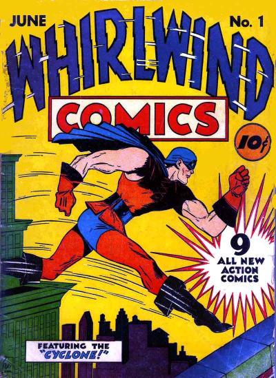 Whirlwind Comics #1 (1940) Comic Books Whirlwind Comics