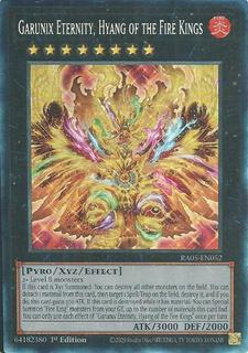 Garunix Eternity, Hyang of the Fire Kings RA05-EN052