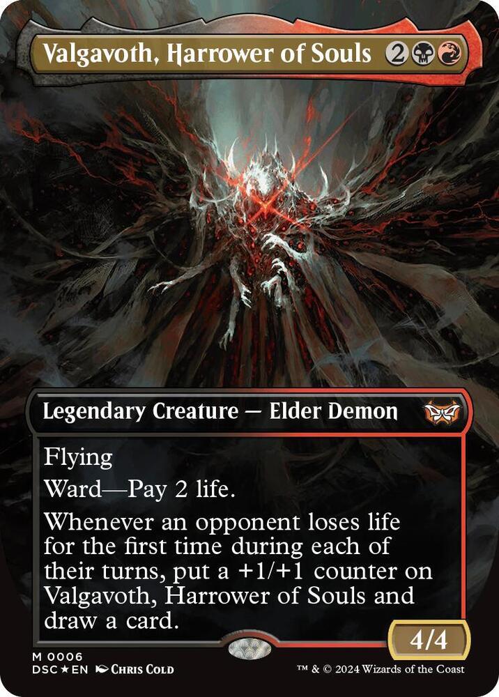 Valgavoth, Harrower of Souls #6 Magic Duskmourn: House of Horror Commander