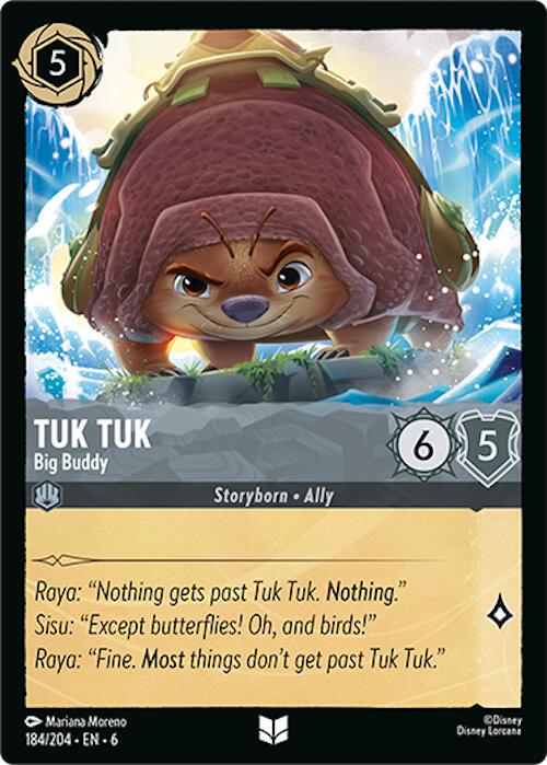Tuk Tuk - Big Buddy #184 Lorcana Azurite Sea