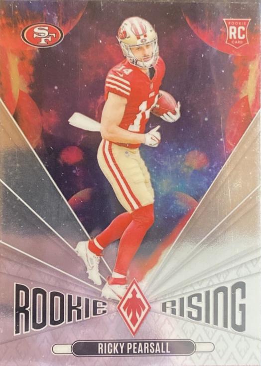 Ricky Pearsall #RR-RPL Football Cards 2024 Panini Phoenix Rookie Rising