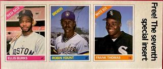 Ellis Burks / Robin Yount / Frank Thomas
