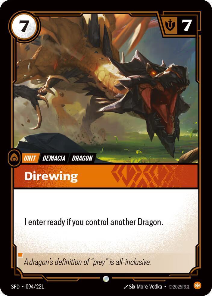 Direwing front