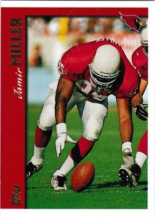 Jamir Miller #22 Football Cards 1997 Topps