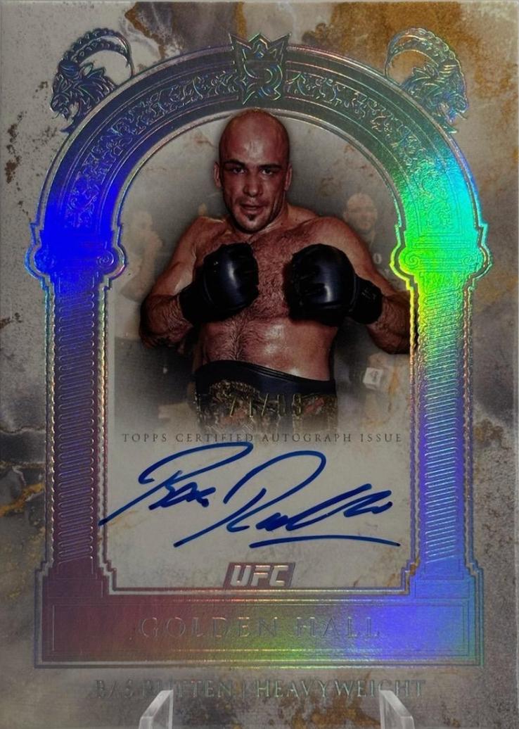 Bas Rutten #GH-BR Prices | 2025 Topps Royalty UFC Golden Hall Autograph ...