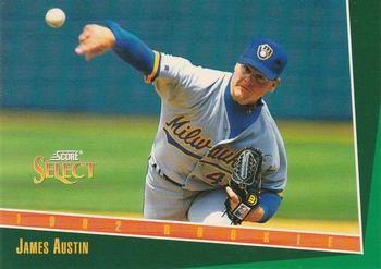 James Austin #322 Baseball Cards 1993 Score Select
