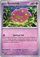 Spiritomb #35 from Pokemon Pitch Black