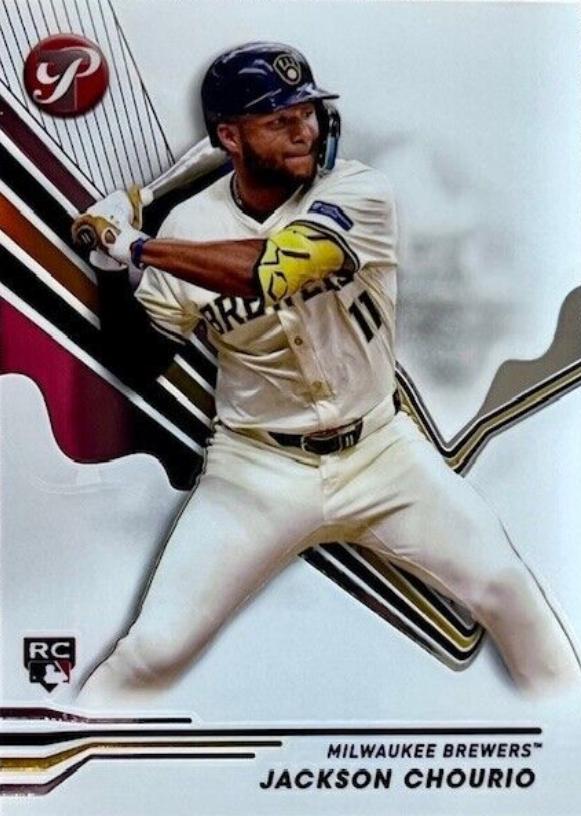 Jackson Chourio #180 Baseball Cards 2024 Topps Pristine