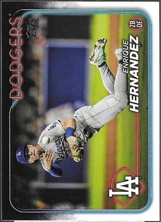 2024 Topps Enrique Hernandez #398 card