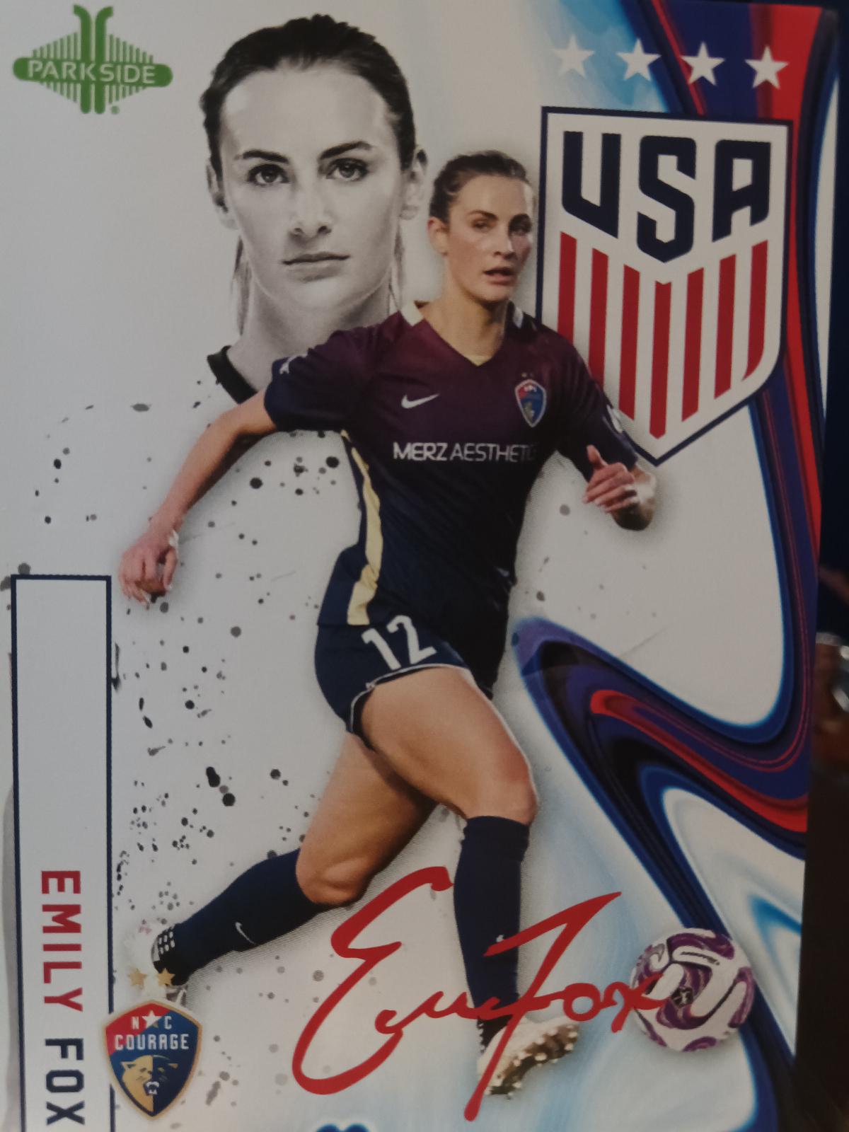 Emily Fox #1 2023 Parkside Uswnt Soccer
