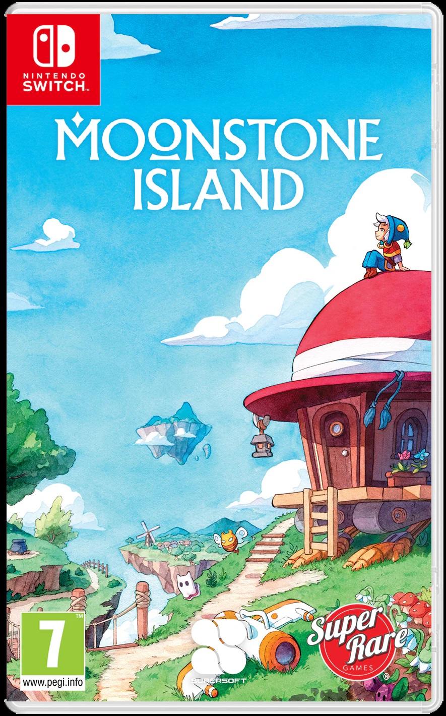Carátula de Moonstone Island para Switch (edición PAL España)