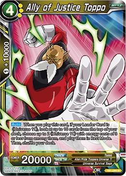 Ally of Justice Toppo TB1-080 Dragon Ball Super The Tournament of Power